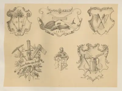 Allegories and Emblems Pl.019 av Albert Ilg