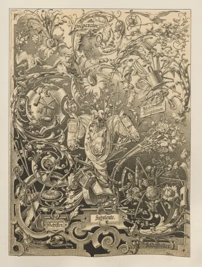 Allegories and Emblems Pl.020 av Albert Ilg