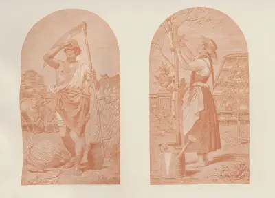 Allegories and Emblems Pl.022 av Albert Ilg