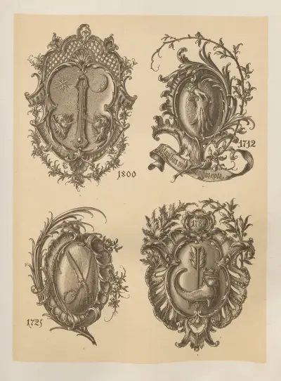Allegories and Emblems Pl.023 av Albert Ilg