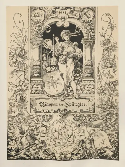 Allegories and Emblems Pl.027 av Albert Ilg