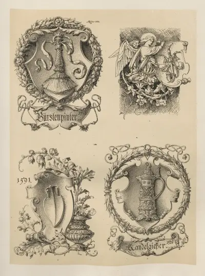 Allegories and Emblems Pl.028 av Albert Ilg