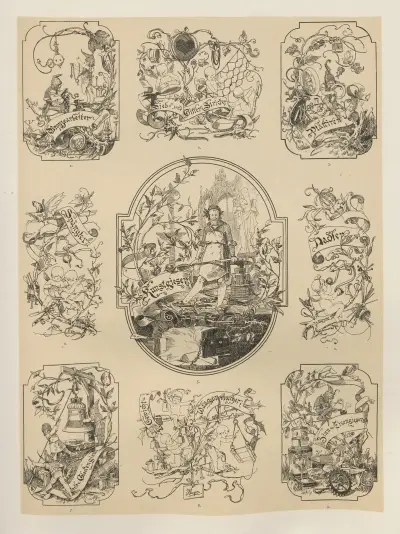 Allegories and Emblems Pl.030 av Albert Ilg