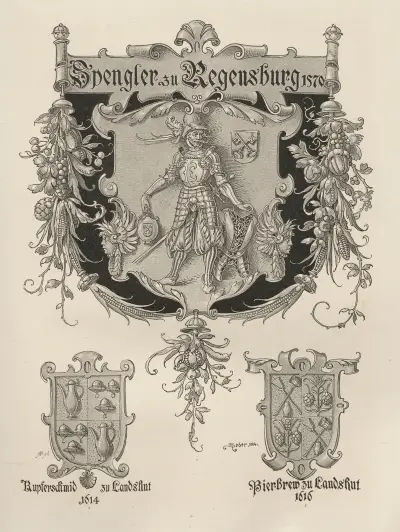 Allegories and Emblems Pl.031 av Albert Ilg