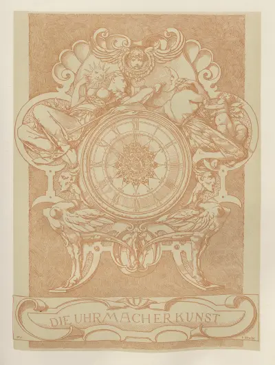 Allegorier och emblem, plansch 33 av Albert Ilg