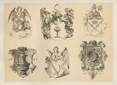 Allegories and Emblems Pl.038 av Albert Ilg