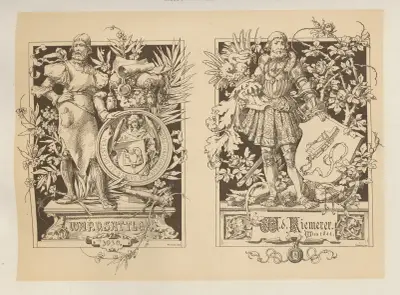 Allegories and Emblems Pl.041 av Albert Ilg