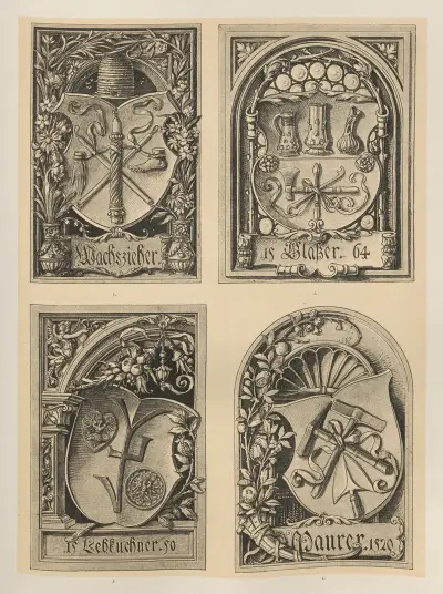 Allegories and Emblems Pl.043 av Albert Ilg