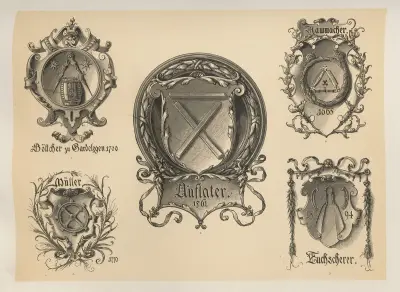 Allegories and Emblems Pl.047 av Albert Ilg