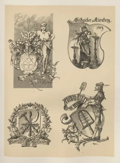 Allegories and Emblems Pl.050 av Albert Ilg