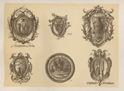 Allegories and Emblems Pl.053 av Albert Ilg
