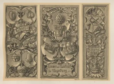 Allegories and Emblems Pl.054 av Albert Ilg
