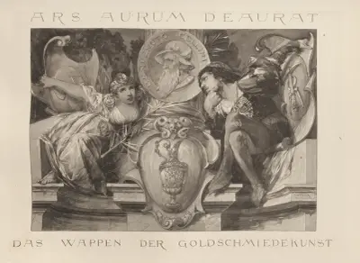 Allegories and Emblems Pl.063 av Albert Ilg