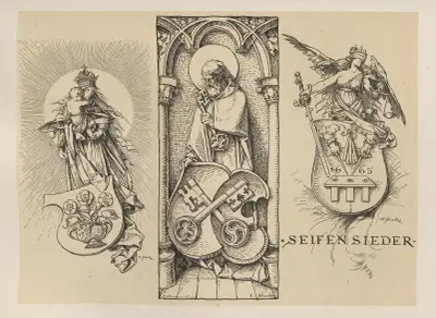 Allegories and Emblems Pl.067 av Albert Ilg