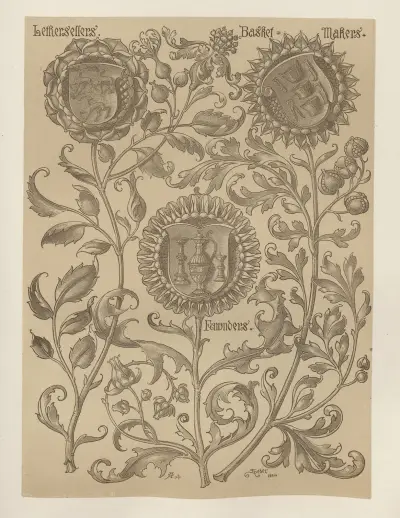 Allegories and Emblems Pl.072 av Albert Ilg