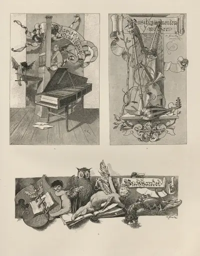 Allegories and Emblems Pl.075 av Albert Ilg