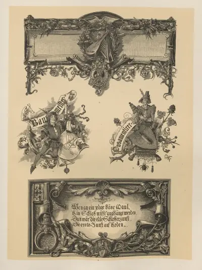 Allegories and Emblems Pl.080 av Albert Ilg