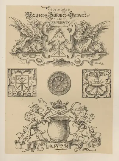 Allegories and Emblems Pl.084 av Albert Ilg