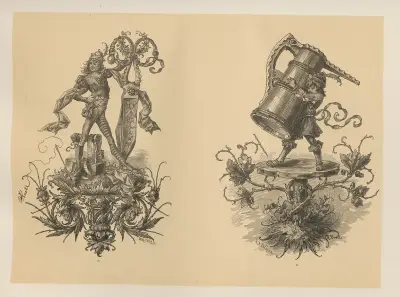 Allegories and Emblems Pl.085 av Albert Ilg