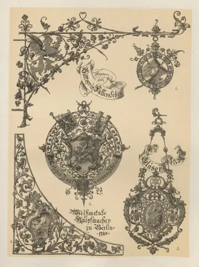 Allegories and Emblems Pl.088 av Albert Ilg
