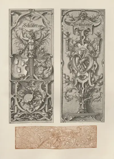 Allegories and Emblems Pl.092 av Albert Ilg