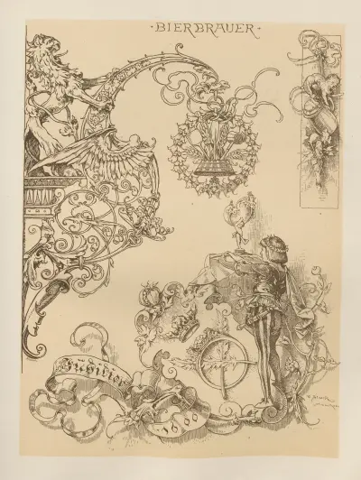 Allegories and Emblems Pl.093 av Albert Ilg