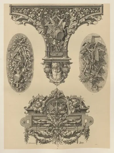 Allegories and Emblems Pl.095 av Albert Ilg