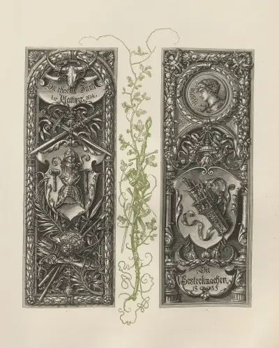 Allegories and Emblems Pl.099 av Albert Ilg