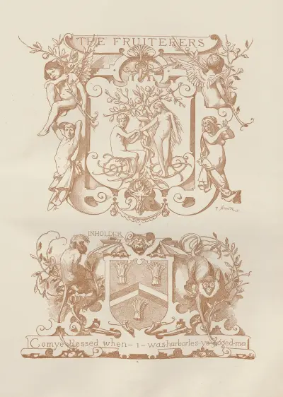 Allegories and Emblems Pl.100 av Albert Ilg