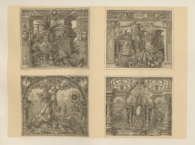 Allegories and Emblems Pl.107 av Albert Ilg
