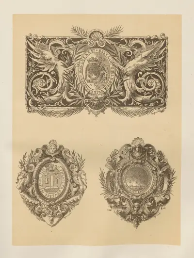 Allegories and Emblems Pl.116 av Albert Ilg