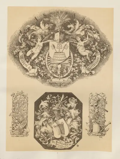 Allegories and Emblems Pl.123 av Albert Ilg
