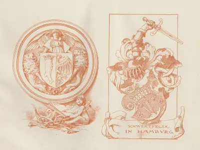 Allegories and Emblems Pl.128 av Albert Ilg