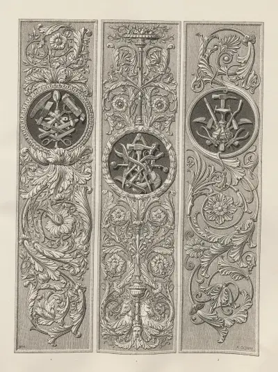 Allegories and Emblems Pl.129 av Albert Ilg