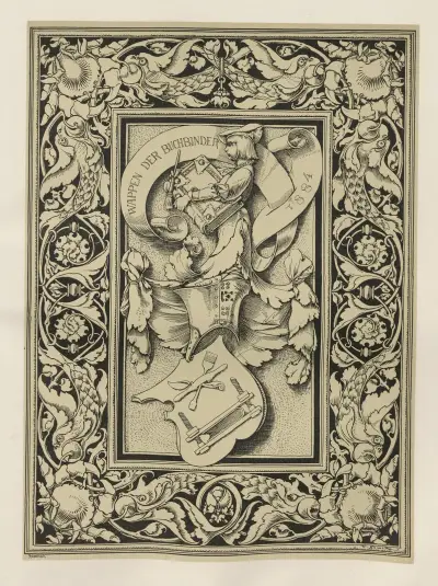 Allegories and Emblems Pl.132 av Albert Ilg