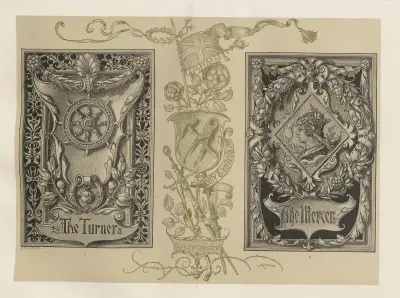 Allegories and Emblems Pl.139 av Albert Ilg