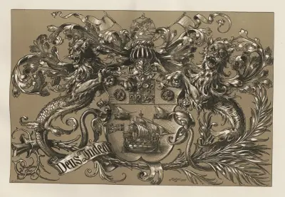 Allegories and Emblems Pl.140 av Albert Ilg