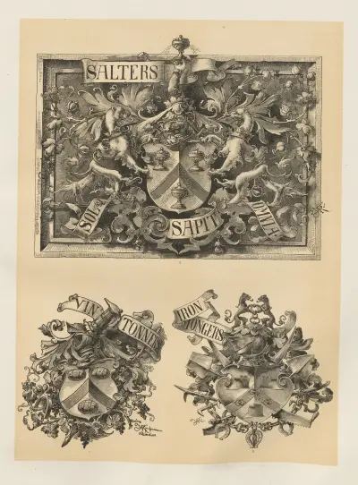 Allegories and Emblems Pl.143 av Albert Ilg
