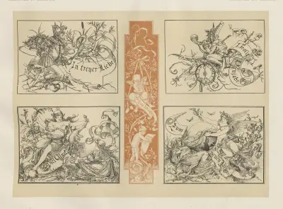 Allegories and Emblems Pl.148 av Albert Ilg