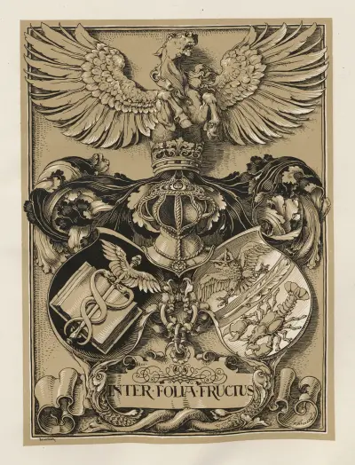 Allegories and Emblems Pl.149 av Albert Ilg