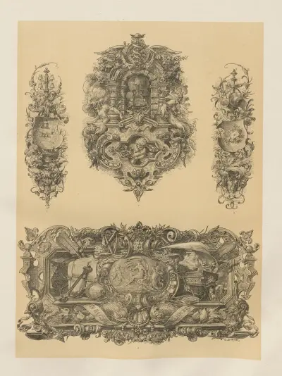 Allegories and Emblems Pl.153 av Albert Ilg