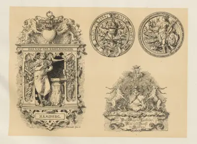 Allegories and Emblems Pl.155 av Albert Ilg