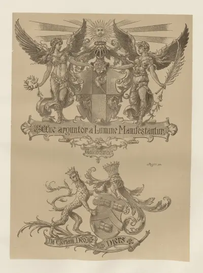 Allegories and Emblems Pl.159 av Albert Ilg