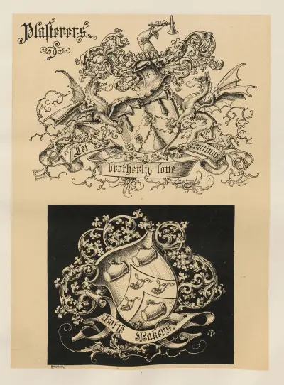 Allegories and Emblems Pl.162 av Albert Ilg