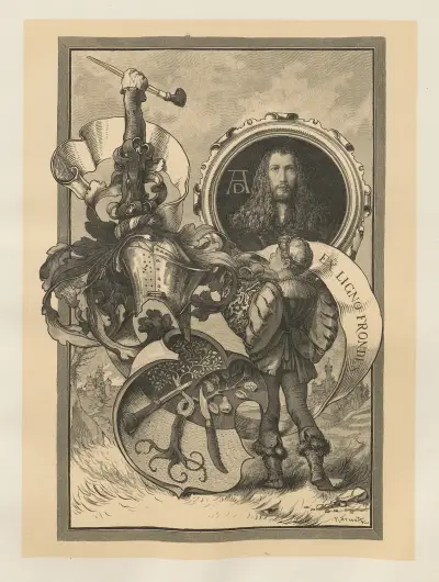 Allegories and Emblems Pl.165 av Albert Ilg