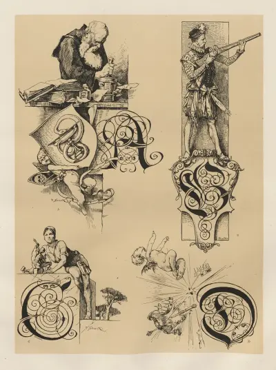 Allegories and Emblems Pl.172 av Albert Ilg