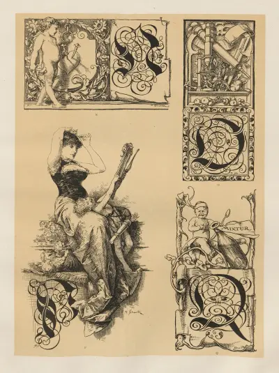 Allegories and Emblems Pl.175 av Albert Ilg