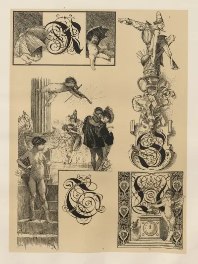 Allegories and Emblems Pl.176 av Albert Ilg