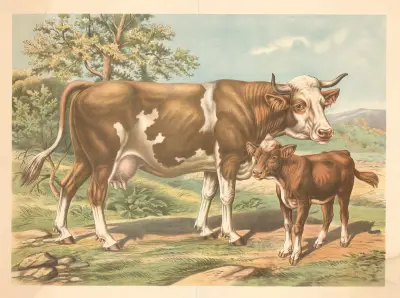 Cow av Albert Kull