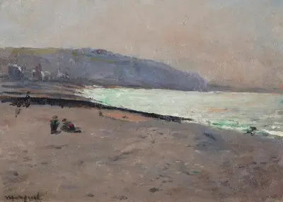 Bord de mer près de Carteret av Albert Marquet